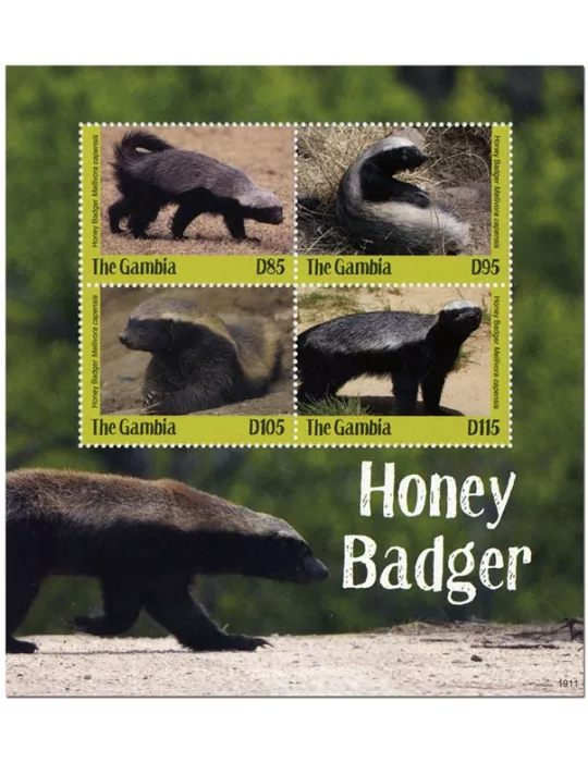 n° 6000/6003 - Timbre GAMBIE Poste