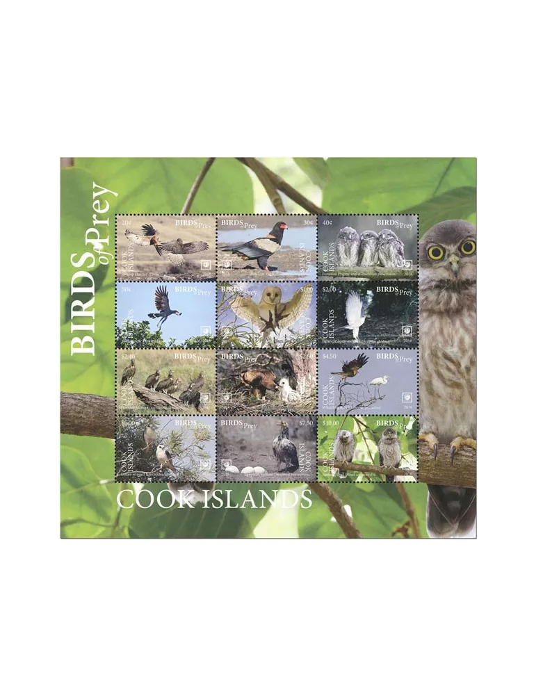 n° F1747 - Timbre COOK (Oc) Poste