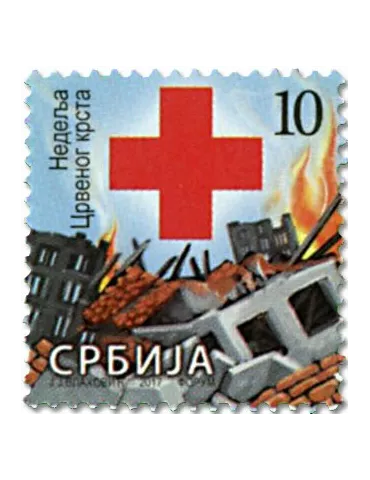 n° 67 - Timbre SERBIE Timbres de bienfaisance