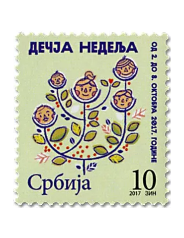 n° 68 - Timbre SERBIE Timbres de bienfaisance