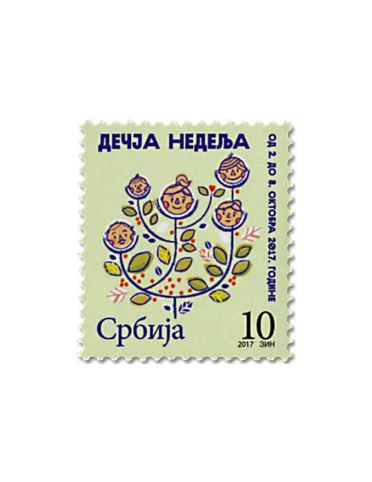 n° 68 - Timbre SERBIE Timbres de bienfaisance