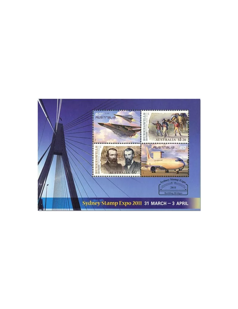 n° 144 - Timbre AUSTRALIE Blocs et feuillets