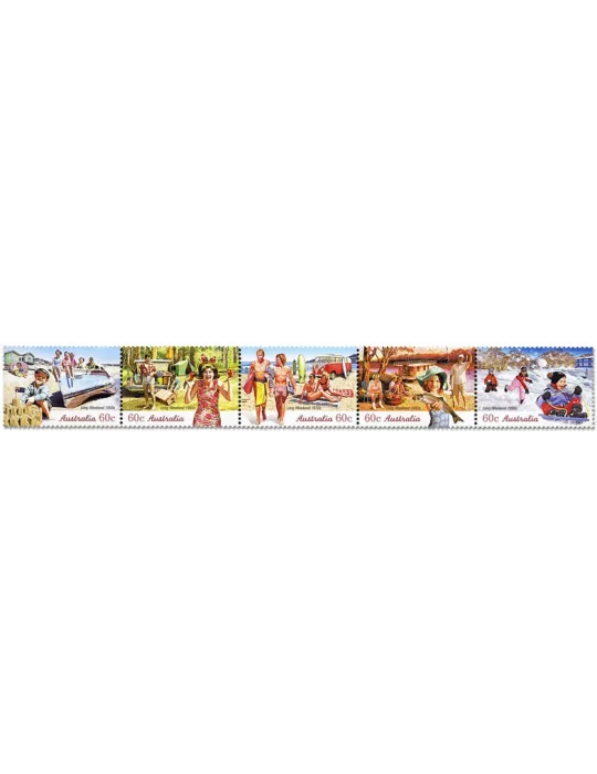 n° 3338/3342 - Timbre AUSTRALIE Poste