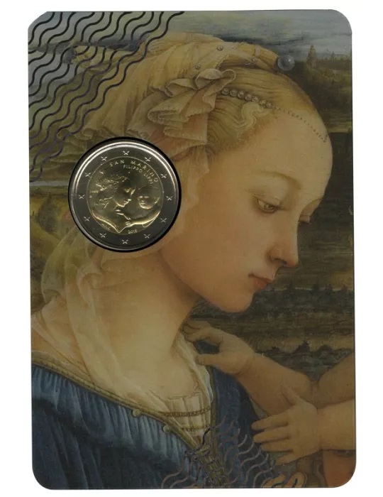 BU : 2 EURO COMMEMORATIVE 2019 : SAINT-MARIN (550 ans de la mort de Filippo Lippi)