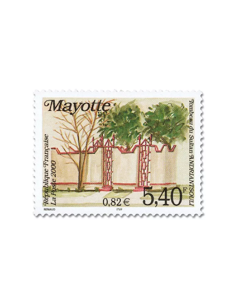 n° 87 - Timbre Mayotte Poste