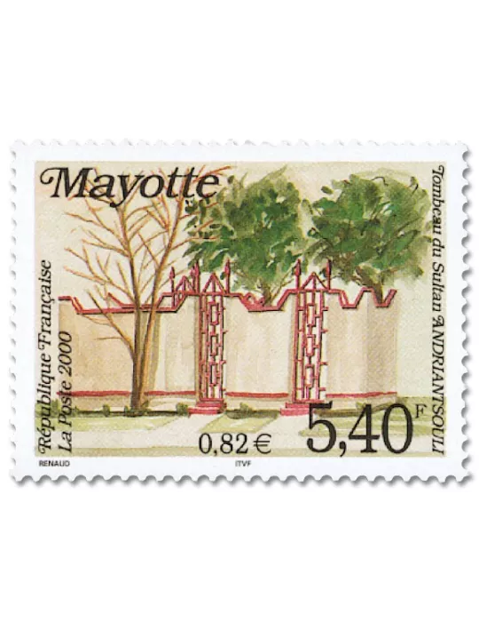 n° 87 - Timbre Mayotte Poste