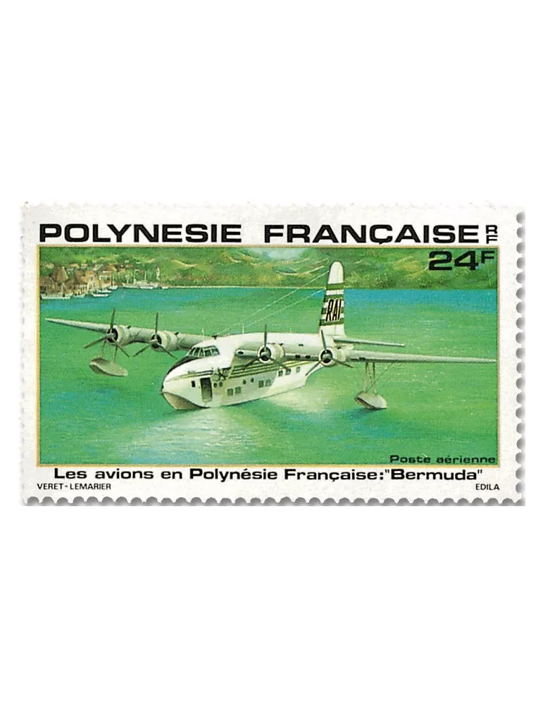 n° 148/152 - Timbre Polynésie Poste aérienne