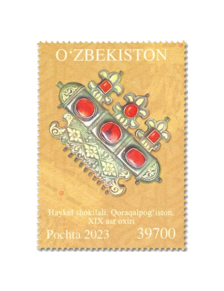n° 1415/1418 - Timbre OUZBEKISTAN Poste