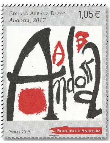 n° 832 - Timbre Andorre Poste