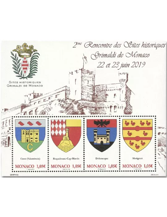 n° F3201 - Timbre Monaco Poste