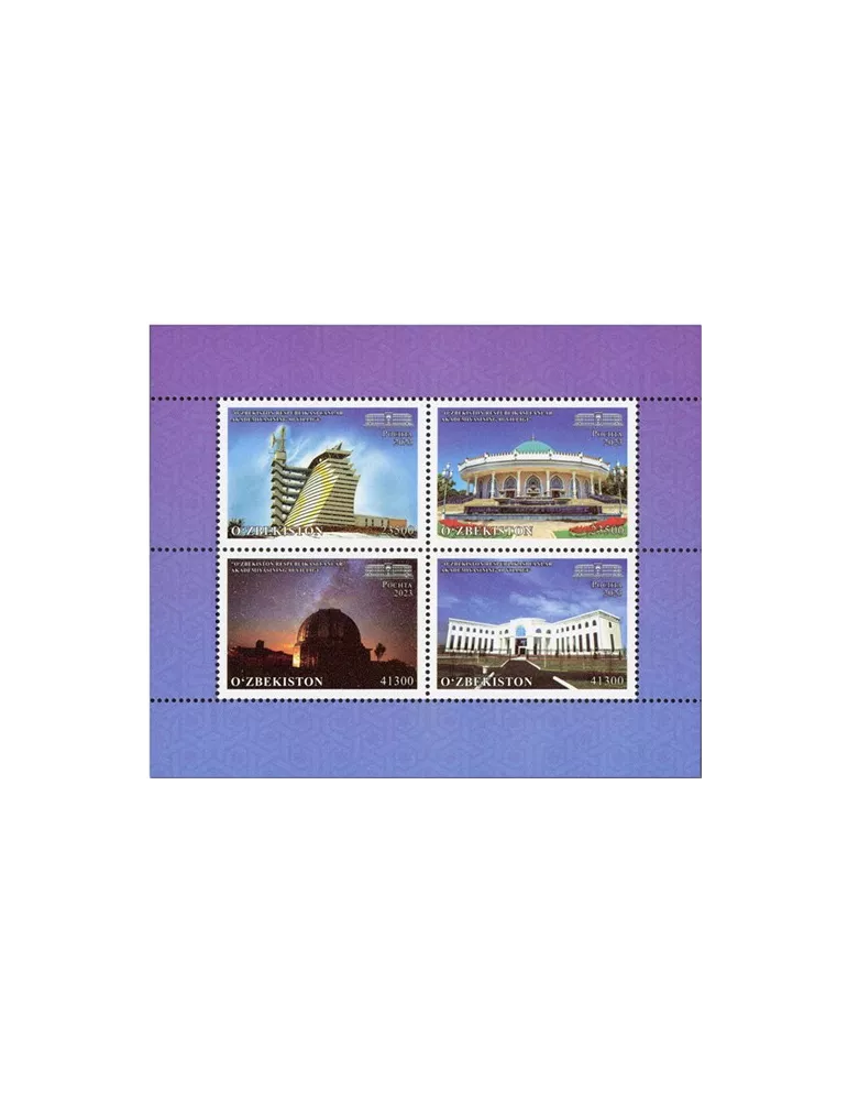 n° 1421/1424 - Timbre OUZBEKISTAN Poste