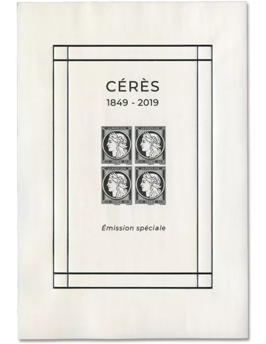 n° 147 - Timbre France Blocs et feuillets (Cérès 1849/2019 - Emission spéciale)