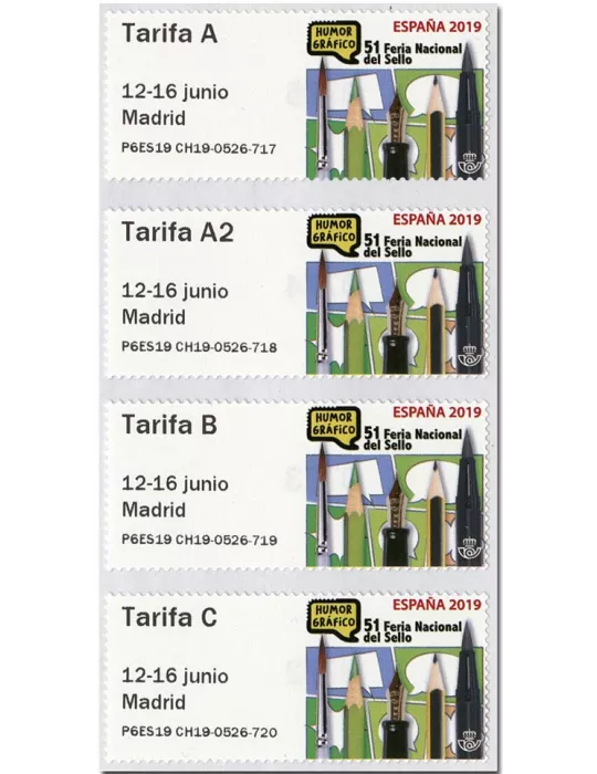 n° 157 - Timbre ESPAGNE Timbres de distributeurs