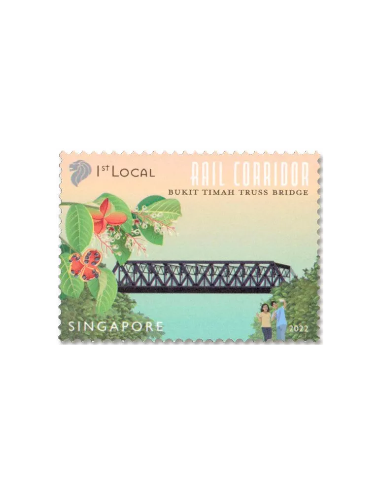 n° 2539/2543 - Timbre SINGAPOUR Poste