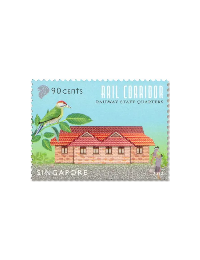 n° 2539/2543 - Timbre SINGAPOUR Poste