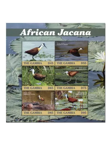 n° 6016/6021 - Timbre GAMBIE Poste