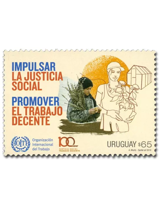 n° 2943 - Timbre URUGUAY Poste
