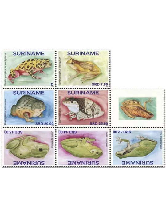 n° 2866/2872 - Timbre SURINAM Poste
