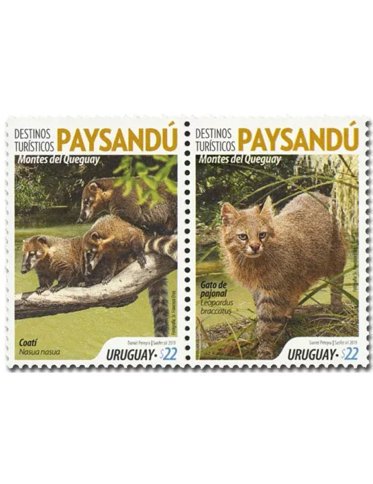 n° 2940/2941 - Timbre URUGUAY Poste