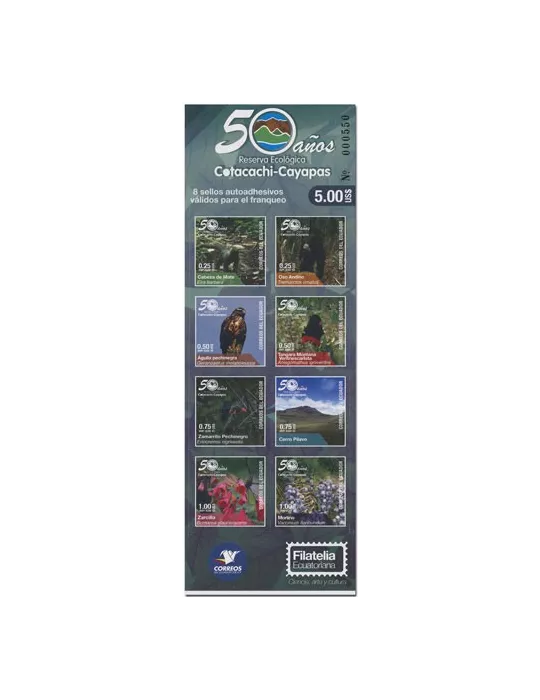 n° C2844 - Timbre EQUATEUR Carnets