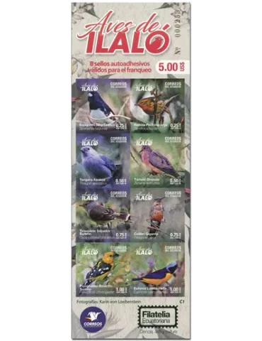 n° C2863/C2871 - Timbre EQUATEUR Carnets 2