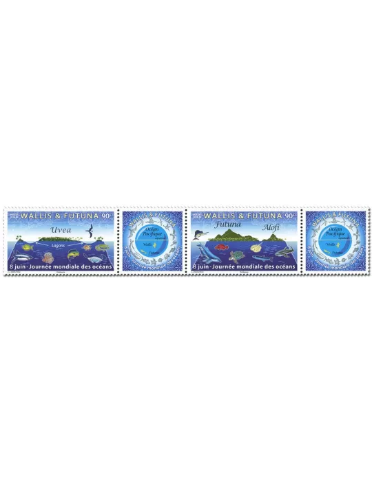 n° 907/908 - Timbre WALLIS & FUTUNA Poste