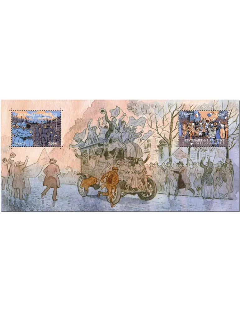 n° 163 - Timbre France Blocs souvenirs