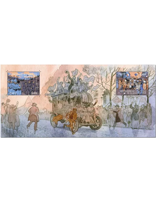 n° 163 - Timbre France Blocs souvenirs