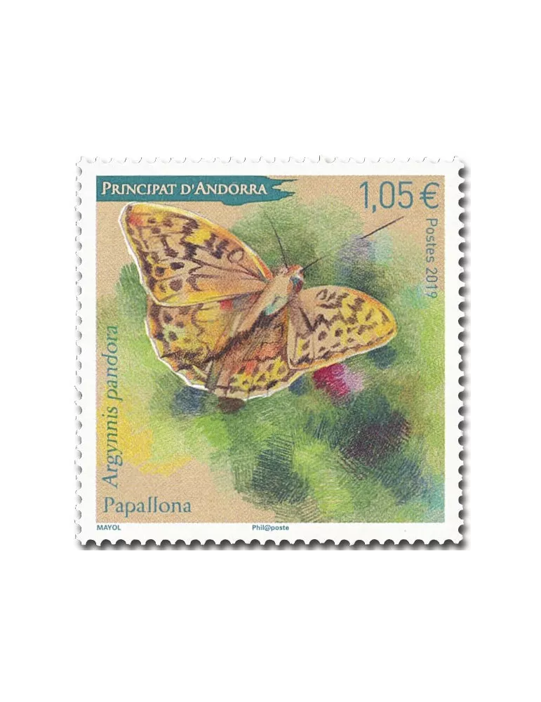 n° 836 - Timbre ANDORRE Poste