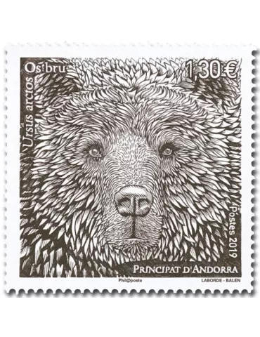 n° 837 - Timbre ANDORRE Poste