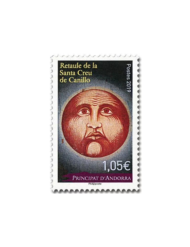 n° 838 - Timbre ANDORRE Poste