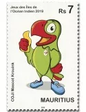 n° 1236 - Timbre MAURICE Poste