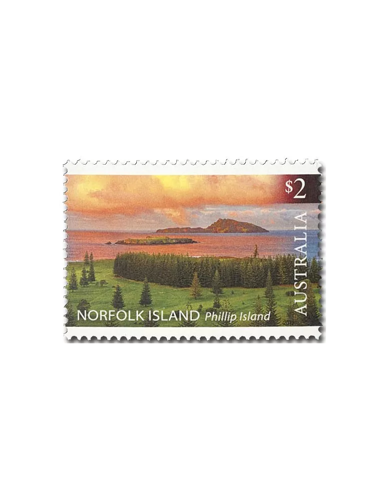 n° 1209/1210 - Timbre NORFOLK Poste