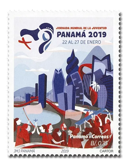 n° 1305/1308 - Timbre PANAMA Poste