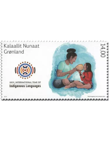 n° 800 - Timbre GROENLAND Poste