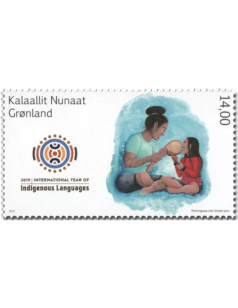 n° 800 - Timbre GROENLAND Poste