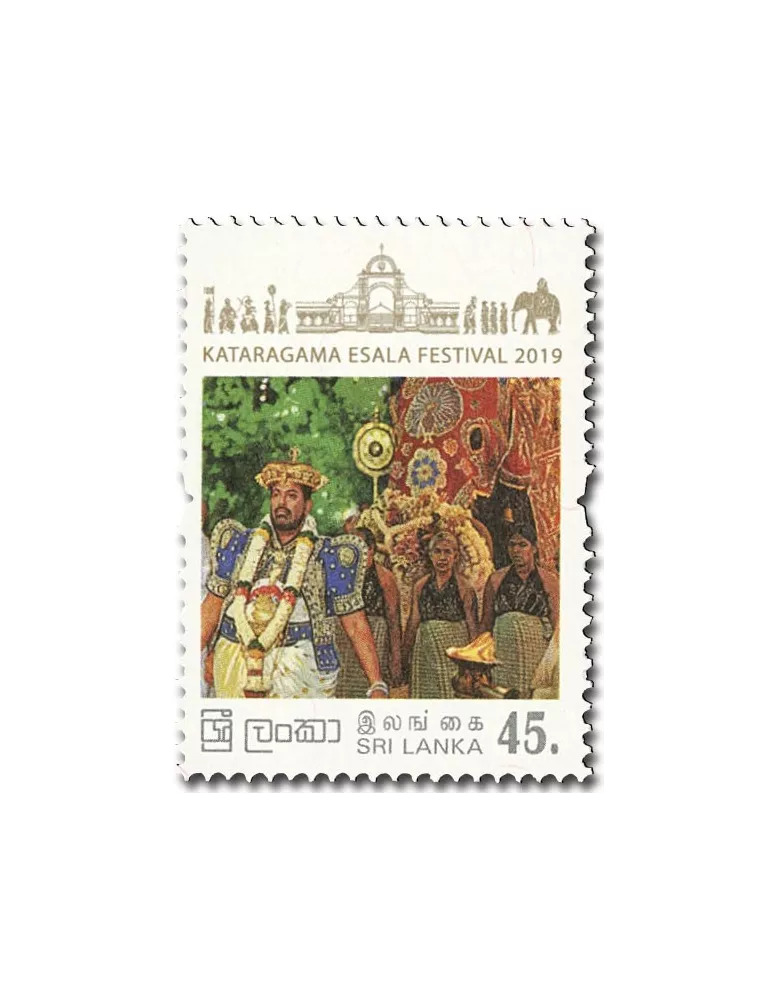 n° 2193/2195 - Timbre SRI LANKA Poste