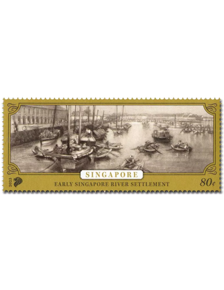 n° 2591/2594 - Timbre SINGAPOUR Poste