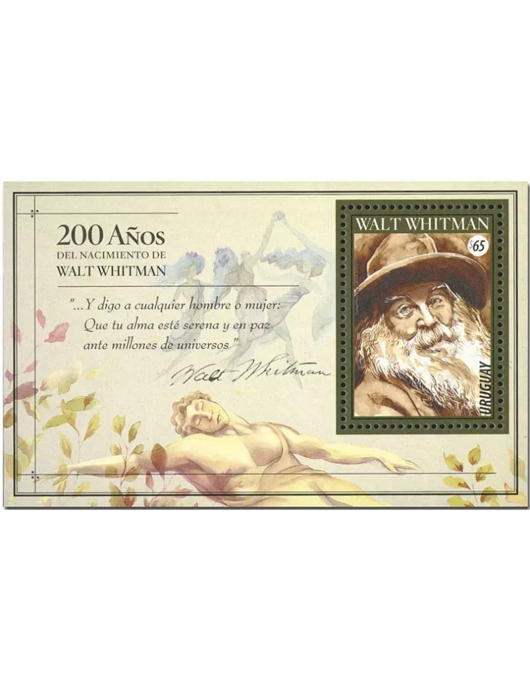 n° 128 - Timbre URUGUAY Blocs et feuillets