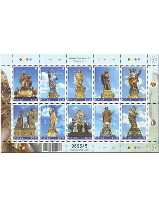 n° 1970/1979 - Timbre MALTE Poste