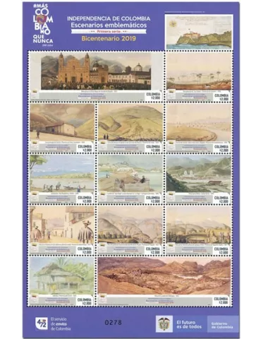 n° 1983/1995 - Timbre COLOMBIE Poste