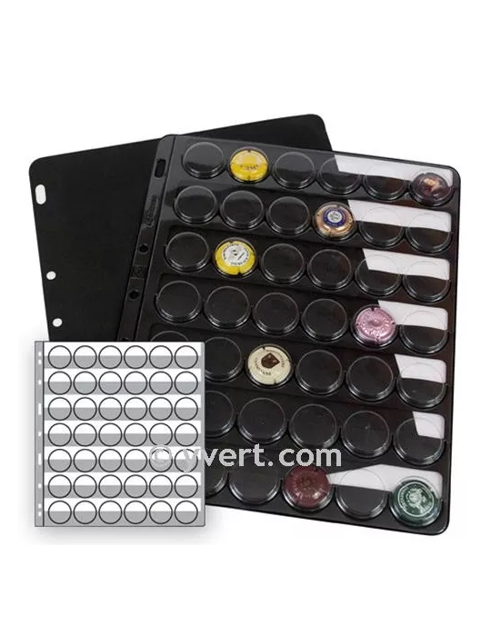 Recharges COMPART 42 noires (paquet de 5) LEUCHTTURM