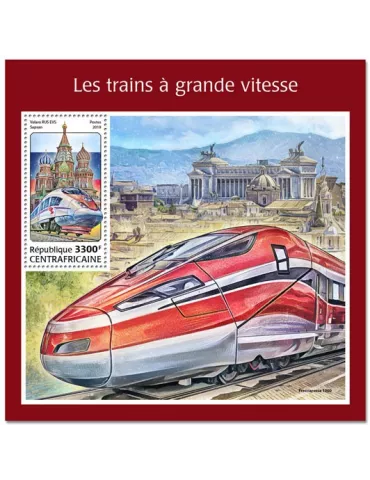 n° 1257 - Timbre CENTRAFRIQUE Blocs et feuillets