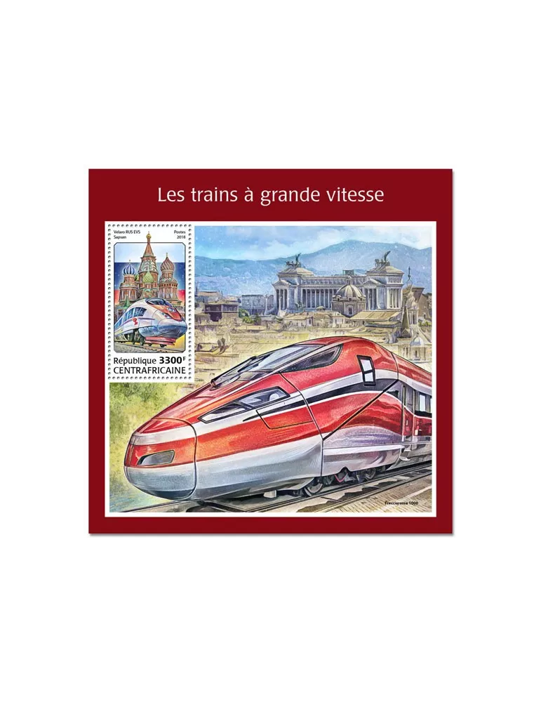 n° 1257 - Timbre CENTRAFRIQUE Blocs et feuillets