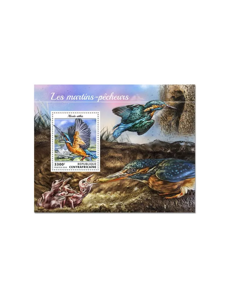 n° 1283 - Timbre CENTRAFRIQUE Blocs et feuillets