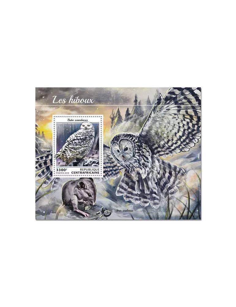 n° 1287 - Timbre CENTRAFRIQUE Blocs et feuillets