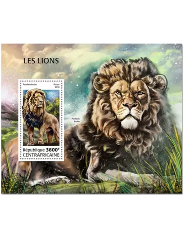 n° 1297 - Timbre CENTRAFRIQUE Blocs et feuillets