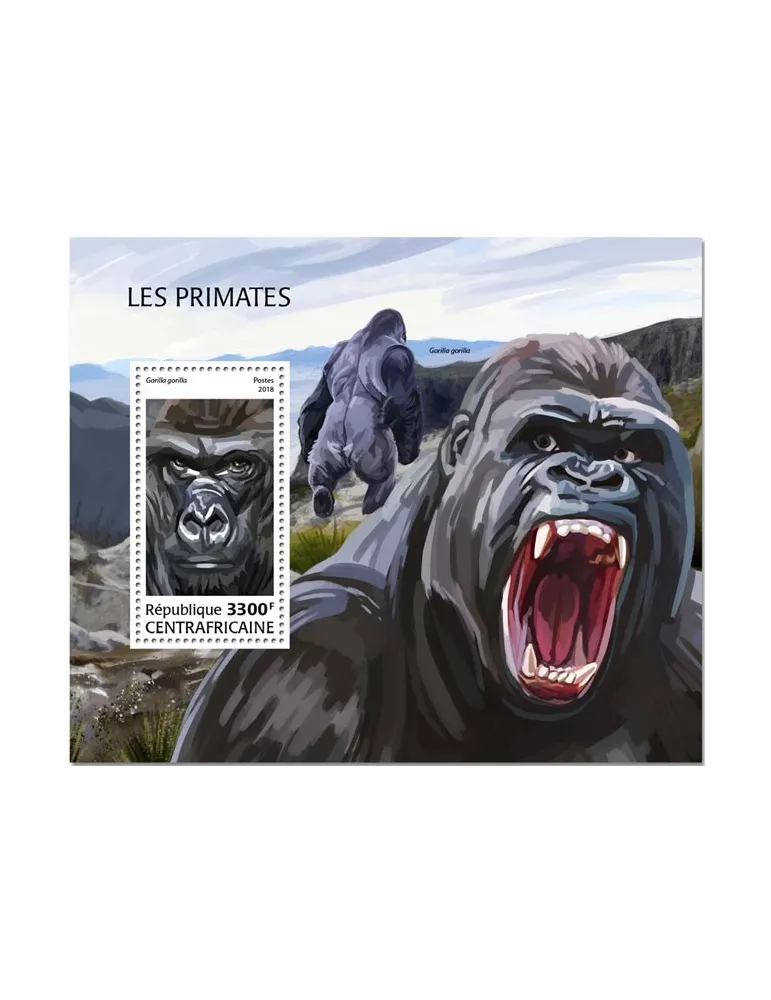 n° 1302 - Timbre CENTRAFRIQUE Blocs et feuillets