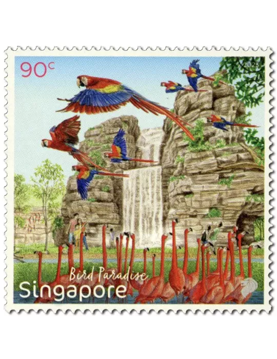 n° 2600/2605 - Timbre SINGAPOUR Poste