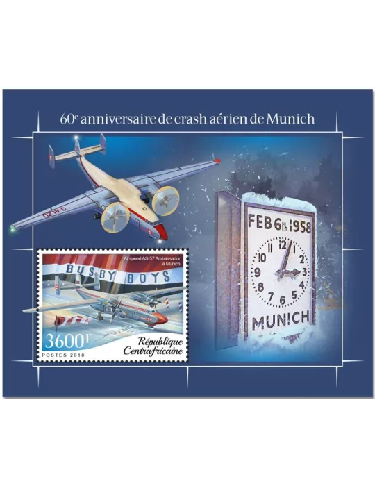 n° 1321 - Timbre CENTRAFRIQUE Blocs et feuillets